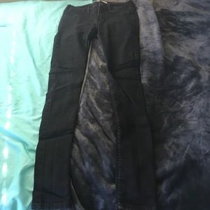 Hollister black jeggings